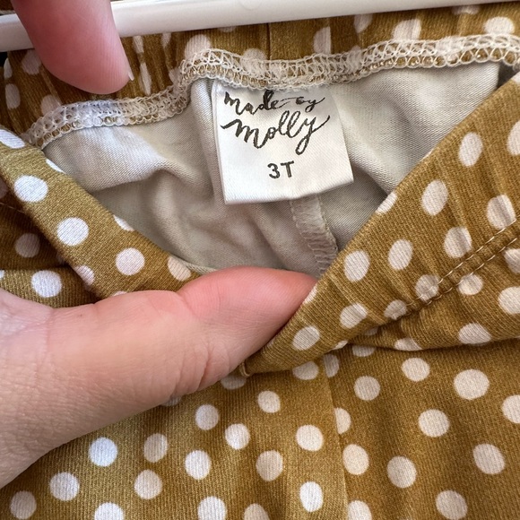 Made By Molly 3T three piece set (two peplums & one legging) - Picture 2 of 12